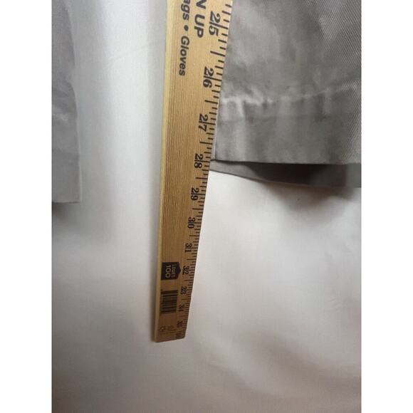 Eileen Fisher Women's Size 10 Gray Flat Front 100% Tencel Zip Up Pants - Picture 7 of 10